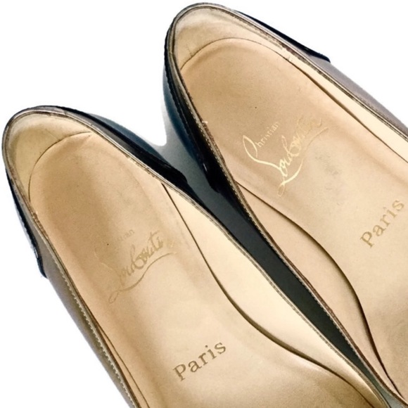 Christian Louboutin Metallic Flats Size 36/6 - Picture 8 of 8